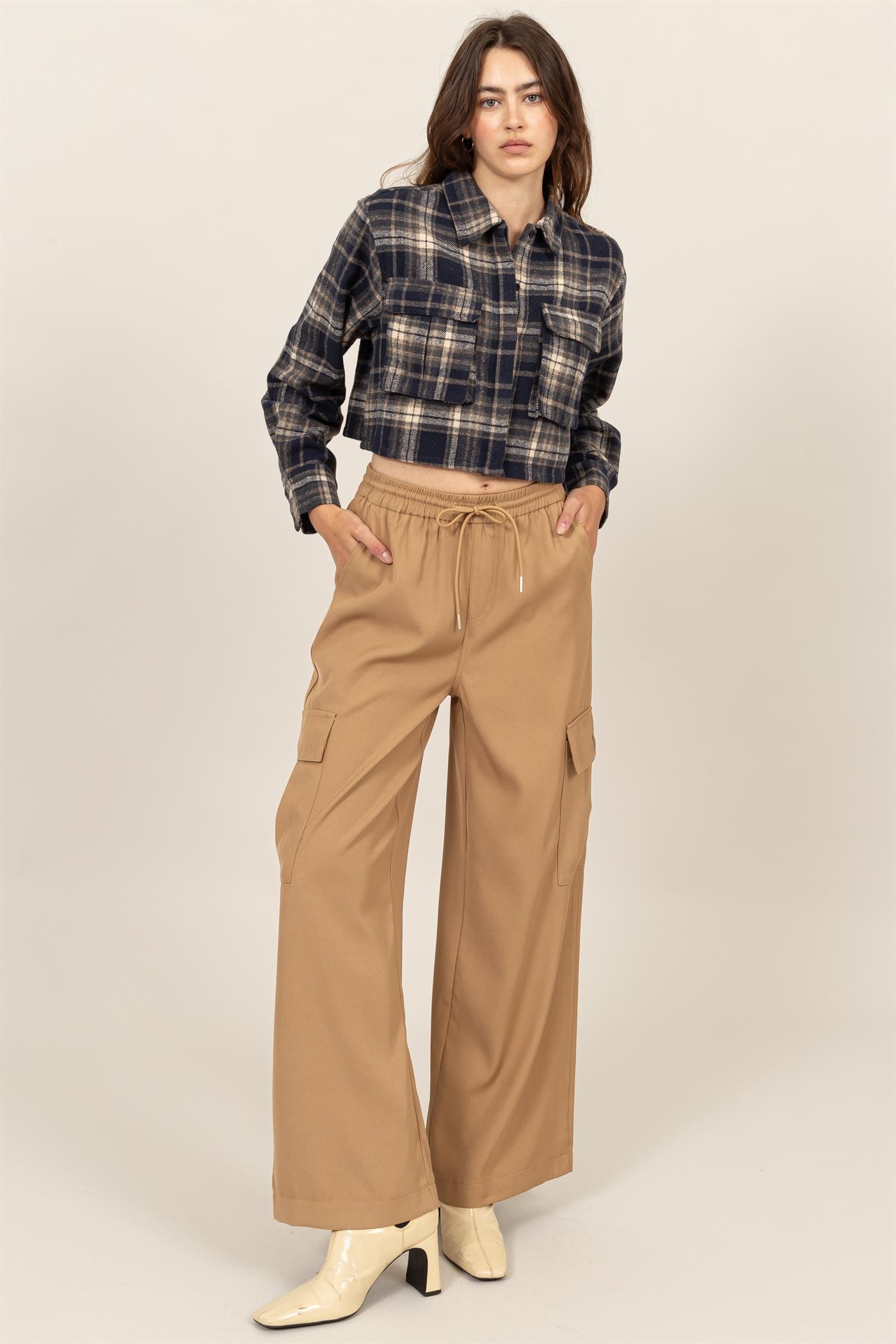 LADIES CARGO WDLG PANTS